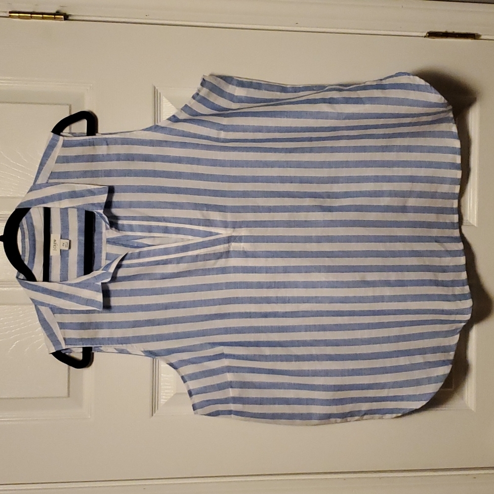 J. Crew Striped Sleeveless Top